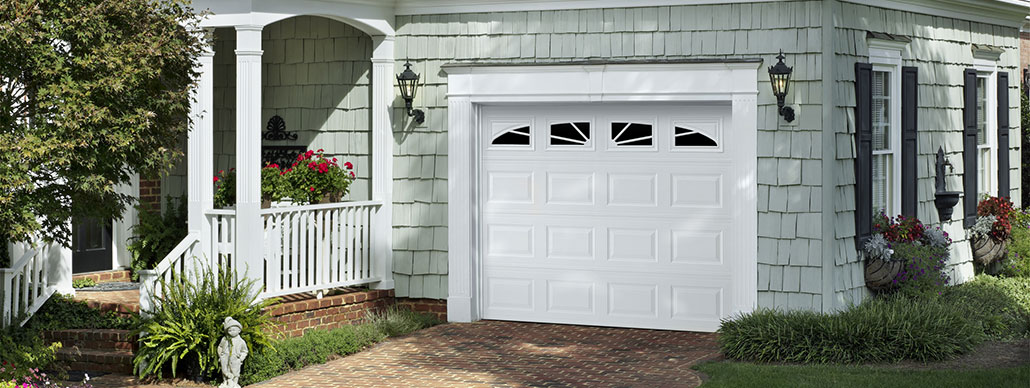 Traditional Steel Garage Door Short Panel Example 3
